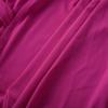 Hilor Women's 50's Retro Ruched Tankini Swimsuit Top with Ruffle Hem Rose Red 6 view 2
