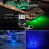 NBWDY RGB LED 1/2in NPT Boat Drain Plug Light Underwater Lights with 4-Key RF Remote Control,DC12V,50000hr Lifespan Marine Led Lamp for Garber-Fishing,Swimming,Diving(Pack of 2) view 3