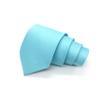 8CM Men's Tie Traditional Thick Stripes Design Neckties Solid Business Casual Ties (C8 turquoise blue) view 3