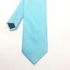 8CM Men's Tie Traditional Thick Stripes Design Neckties Solid Business Casual Ties (C8 turquoise blue) view 4