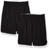 Soffe Girls' Authentic Cheer Short, Black, Medium (2-Pack) view 1
