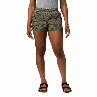 Columbia Women's Sandy River II Short, Cypress camo Print, Large x 3" Inseam