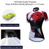 Women's Cycling Jersey Bike Short Sleeve Tops Quick Dry Bicycle Clothing for Sport view 3