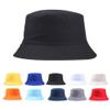 Familyhouse Unisex Women Men Cotton Sun Hat Fisherman Fishing Bucket Cap Yellow view 2