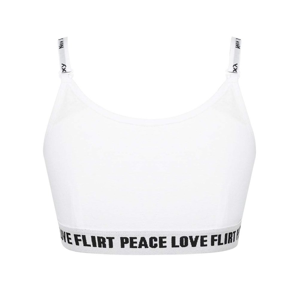 ACSUSS Children Big Girls Racer Back Dance Sports Bras Teens Yoga Gymnastics Workout Fitness Crop Tops Padded Bras Straps Ivory 12-14