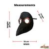 Ghoulish Productions Plague Doctor Steampunk Mask, Plague Doctor Mask Costume. Plague Doctor Mask Half Face. Gas Mask & Steampunk Line. Adult Mask One size latex mask view 2
