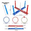 Premium Wooden Ring Toss Game Set - Win SPORTS Throwing Game Indoor Outdoor Games for Kids & Adults,Includes Wood Base,Fun Family or Friends Game view 2
