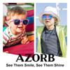 AZorb Kids Polarized Sunglasses TPEE Rubber Flexible Frame for Boys Girls Age 3-8, 100% UV Protection (Blue Yellow/Grey) view 2