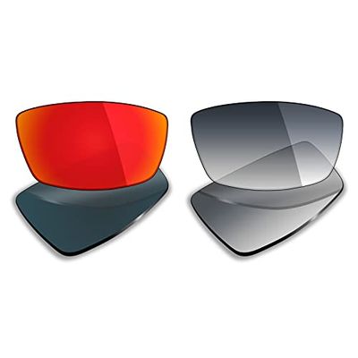 Mryok 2 Pair Polarized Replacement Lenses for Oakley Canteen 2006 Sunglass - Options