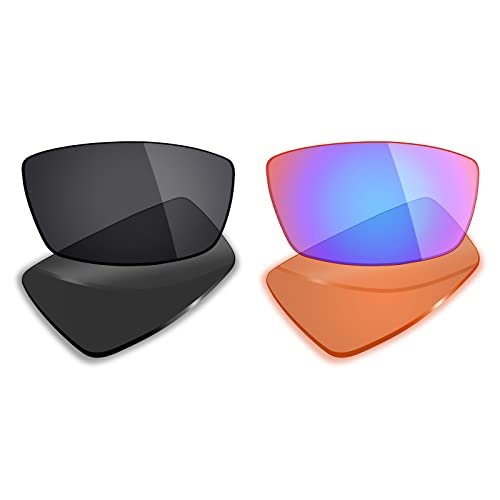 Mryok 2 Pair Polarized Replacement Lenses for Oakley Canteen 2006 Sunglass - Options