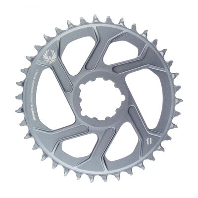 SRAM Unisex's X-Sync 2 Direct Mount 3mm Offset Boost Eagle Chainring, Polar Grey, 38t