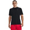 Under Armour Men's Velocity 2.0 Short Sleeve T Shirt, (001) Black / / Pitch Gray, XX-Large view 1