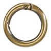 West Coast Paracord Metal Spring Gate O-Rings - Make Jewelry, Accessories, Apparel, and More (Bronze, 3/4 Inch - 25 Pack) view 1