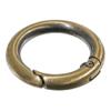 West Coast Paracord Metal Spring Gate O-Rings - Make Jewelry, Accessories, Apparel, and More (Bronze, 3/4 Inch - 25 Pack) view 2