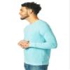 Alternative Men's Champ Fleece Sweatshirt, Eco Aqua, Small view 3