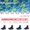 Azarxis Low Trail Gaiters Reflective Ankle Gators Protective Shoe Covers Breathable Sand Prevention for Women Men Youth Hiking Climbing (Green) view 2