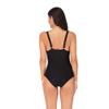 JJ-GOGO Women Plus Size Print Tankini Swimjupmsuit Swimsuit Beachwear Padded Swimwear Black view 4