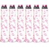 ALIEN PROS Tennis Racket Grip Tape (6 Grips)  Precut and Dry Feel Tennis Grip  Designer Tennis Overgrip Grip Tape Tennis Racket  Wrap Your Racquet for High Performance (6 Grips, Pink Numbers) view 1