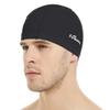 Firesara Fabric Swim Cap, High Elasticity Swimming Cap Keeps Hair Clean Breathable Fit Both Long Hair Short Hair, Swim Caps Woman Girls Men Kids One Size Hat view 1