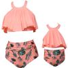 Baby Girls Swimsuits Mommy and Me Swimsuits 2 Pieces Family Matching Swimsuit view 1