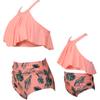 Baby Girls Swimsuits Mommy and Me Swimsuits 2 Pieces Family Matching Swimsuit view 2
