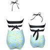 Baby Girls Swimsuits Mommy and Me Swimsuits 2 Pieces Family Matching Swimsuit Black Blue view 3