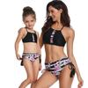 Baby Girls Swimsuits Mommy and Me Swimsuits 2 Pieces Family Matching Swimsuit view 4