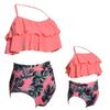 Baby Girls Swimsuits Mommy and Me Swimsuits 2 Pieces Family Matching Swimsuit view 2