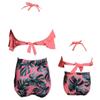 Baby Girls Swimsuits Mommy and Me Swimsuits 2 Pieces Family Matching Swimsuit view 3