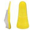 Flow Premium Rubber Short Blade Fins for Swim and Lap Training - Youth Sizes for Kids, Young Men, and Women (M 7-9 (Yellow)) view 3