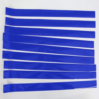 Pro-Tuff Decals 1" Wide Football Helmet Stripe 20 Mil Thick (Pack of 25) Helmet Tape (Royal)