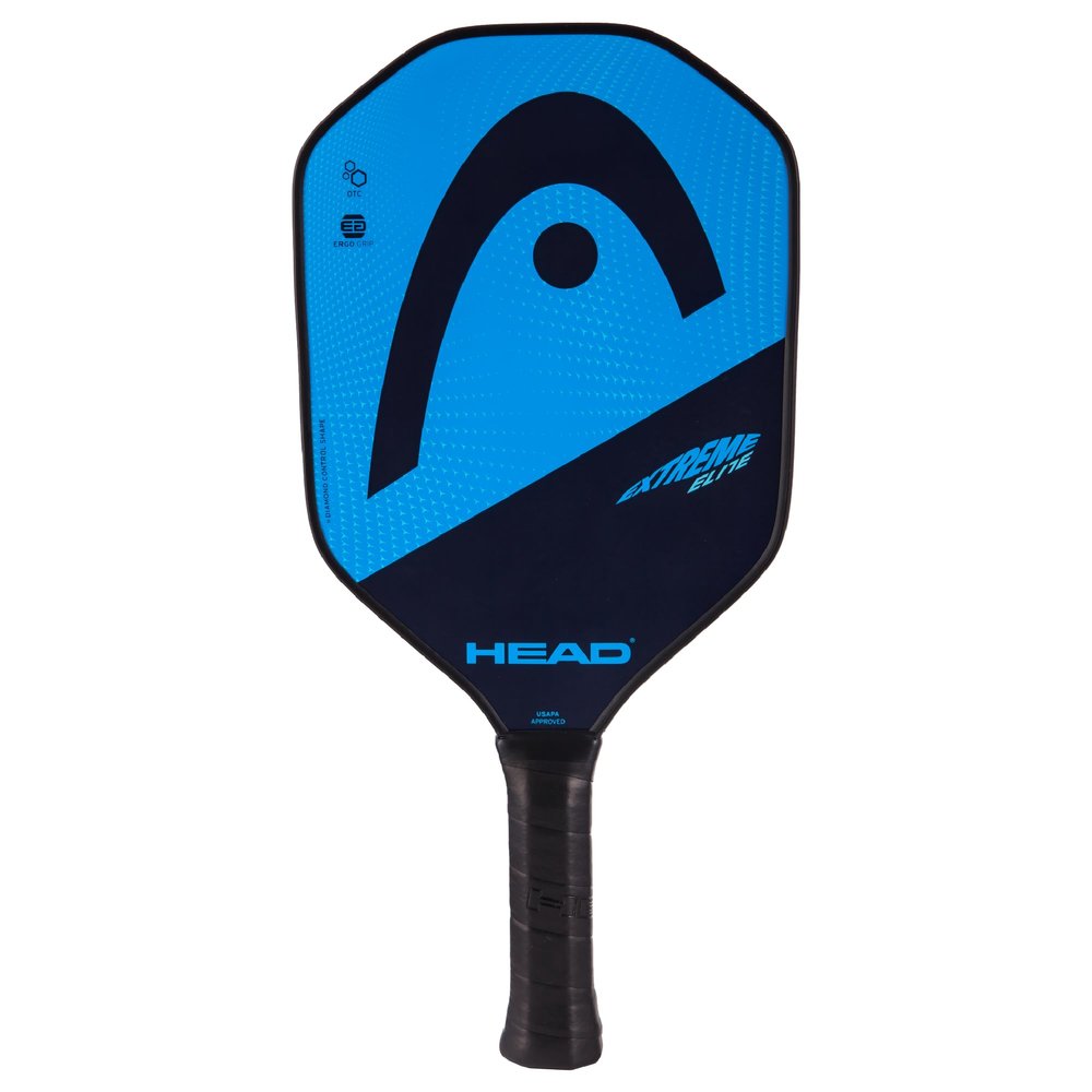 HEAD Fiberglass Pickleball Paddle - Extreme Elite Paddle with Honeycomb Polymer Core & Comfort Grip, Blue/Black, One Size