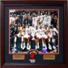 Framed Deluxe Basketball Miami Champions SKU #3002 view 1