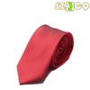 Men's New Striped Jacquard Ties Trad Solid Color Necktie Business Tie, Wedding Tie (A19 red) view 2