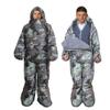 Adult Camping Wearable Sleeping Bag Jacket with Feet and Sleeves, Warm Waterproof Windproof Sleeping Suit for Camping, Hiking and Outdoors,Compression Sack Include,XL view 2