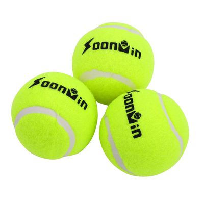 Alomejor Tennis Ball Super Bounce Balls Tennis Training Balls Sport Play Toy Ball for Lessons Practice Playing