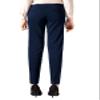 SATINATO Women's Straight Pants Stretch Slim Skinny Solid Trousers Casual Business Office (16 Regular, Zipper Free-Navy) view 3