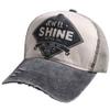AMOYER Unisex Distressed Cotton Dad Hat Adjustable Baseball Cap Snapback Jewel Shine Printed Trucker Hat view 1