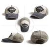 AMOYER Unisex Distressed Cotton Dad Hat Adjustable Baseball Cap Snapback Jewel Shine Printed Trucker Hat view 2