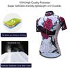 Women's Cycling Jersey Bike Short Sleeve Tops Quick Dry Bicycle Clothing for Sport view 3