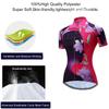 Women's Cycling Jersey Bike Short Sleeve Tops Quick Dry Bicycle Clothing for Sport view 3
