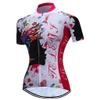 Women's Cycling Jersey Bike Short Sleeve Tops Quick Dry Bicycle Clothing for Sport view 1