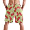visesunny Men's Novelty Mushroom Pattern Beach Shorts Summer Swim Trunks Sports Running Bathing Suits with Mesh Lining view 4