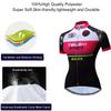 Women's Cycling Jersey Bike Short Sleeve Tops Quick Dry Bicycle Clothing for Sport view 3