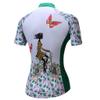 Women's Cycling Jersey Bike Short Sleeve Tops Quick Dry Bicycle Clothing for Sport view 2