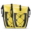ROCKBROS Bike Pannier Waterproof 27L Large Capacity Bike Bag Rear Rack Waterproof for Grocery Touring Cycling Yellow*2 view 1