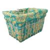 Bike Basket Liner Waterproof, Universal Fit for Most Bike Baskets, Stylish 2in1Tote, Bike Basket Cover, EBiKE Front Wire Or Wicker Bike Baskets Fits Up to 15x12x10 (Mint Yellow) view 1