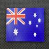 BritKitUSA Solas Reflective Australian Flag Patch AUS Police Army Navy Air Force Digger ADF view 2