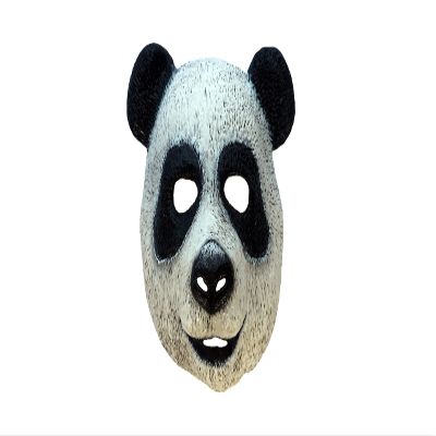 Ghoulish Halloween Latex Panda Bear Full Face Mask