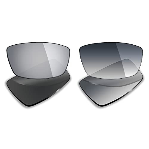 Mryok 2 Pair Polarized Replacement Lenses for Oakley Canteen 2006 Sunglass - Options